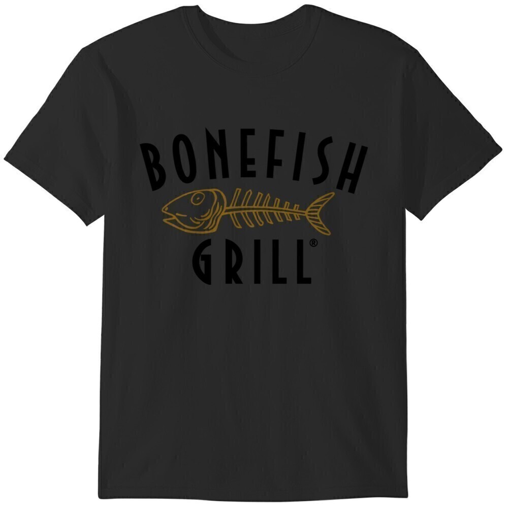 Bonefish Grill Asian Restaurant Foodie Humor Graphic Casual Wear T-Shirt